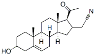 CAS#: 102812-95-3， 2-[(3S,8S,9S,10R,13S,14S,16S,17S)-17-Acetyl-3-Hydroxy-10,13-Dimethyl-2,3,4,7,8,9,11,12,14,15,16,17-Dodecahydro-1H-Cyclopenta[a]Phenanthren-16-Yl]Acetonitrile