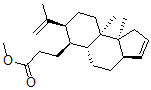 CAS#: 102848-63-5， Methyl 3-[(3aR,5aR,6S,7S,9aR,9bR)-9a,9b-Dimethyl-7-Prop-1-En-2-Yl-3a,4,5,5a,6,7,8,9-Octahydro-1H-Benzo[g]Inden-6-Yl]Propanoate