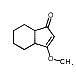 CAS#: 10288-01-4， 3-Methoxy-3A,4,5,6,7,7alpha-Hexahydro-1H-Inden-1-One
