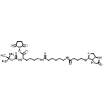CAS#: 102910-27-0， 2,5-Dioxo-1-Pyrrolidinyl N<Sup>2</Sup>-{[(2-Methyl-2-Propanyl)Oxy]Carbonyl}-N<Sup>6</Sup>-[6-({5-[(4S)-2-Oxohexahydro-1H-Thieno[3,4-d]Imidazol-4-Yl]Pentanoyl}Amino)Hexanoyl]-L-Lysinate