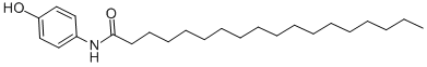 structure of CAS# 103-99-1, N-(4-Hydroxyphenyl)-Octadecanamide;N-(4-Hydroxyphenyl)Stearamide;Nsc 166354;Octadecanamide, N-(4-Hydroxyphenyl)-