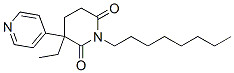 CAS#: 103284-30-6， 3-Ethyl-1-Octyl-3-Pyridin-4-Ylpiperidine-2,6-Dione