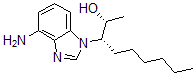 CAS#: 103298-52-8， (2R,3S)-3-(4-Aminobenzimidazol-1-Yl)Nonan-2-Ol