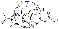 CAS#: 103428-20-2， Bacteriochlorin A