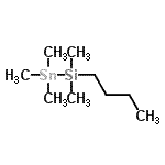 structure of CAS# 103731-29-9, Butyl(Dimethyl)(Trimethylstannyl)Silane;Trimethyl stannyl butyl dimethyl silane;Trimethylstannylbutyldimethylsilane;Triphenylstannyl butyl dimethyl silane