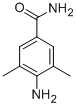 structure of CAS# 103796-44-7, 4-Amino-3,5-Dimethyl-Benzamide;4-AMINO-3,5-DIMETHYL-BENZAMIDE