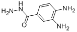 structure of CAS# 103956-09-8, 3,4-Diamino-Benzoic Acid Hydrazide;3,4-DIAMINOBENZHYDRAZIDE 98%;3,4-Diaminobenzhydrazide,97%;3,4-DIAMINOBENZOYLHYDRAZINE