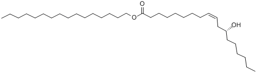CAS#: 10401-55-5， (9Z,12R)-12-Hydroxy-9-Octadecenoic Acid Hexadecyl Ester