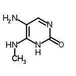 CAS#: 104096-91-5， 5-Amino-6-(Methylamino)-2(1H)-Pyrimidinone