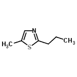 CAS#: 104256-95-3， 5-Methyl-2-Propyl-1,3-Thiazole