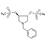 CAS#: 104351-40-8， (3R,4R)-1-Benzyl-3,4-Pyrrolidinediyl Dimethanesulfonate