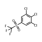 CAS#: 104614-75-7， 1,2,3-Trichloro-5-[(Trifluoromethyl)Sulfonyl]Benzene