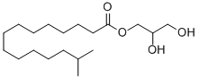 CAS#: 104700-85-8， 2,3-Dihydroxypropyl 14-Methylpentadecanoate