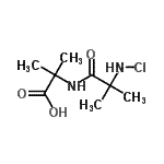 CAS#: 104716-41-8， N-Chloro-2-Methylalanyl-2-Methylalanine