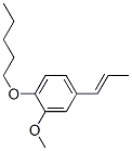 CAS#: 10484-36-3， 2-Pentyloxy-5-Prop-1-Enylanisole