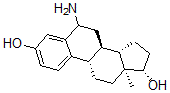 CAS#: 104975-49-7， (8R,9S,13S,14S,17S)-6-Amino-13-Methyl-6,7,8,9,11,12,14,15,16,17-Decahydrocyclopenta[a]Phenanthrene-3,17-Diol