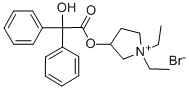CAS#: 1050-48-2， (1,1-Diethylpyrrolidin-1-Ium-3-Yl) 2-Hydroxy-2,2-Diphenylacetate Bromide