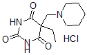 CAS#: 10502-04-2， 5-Ethyl-5-(piperidinomethyl)barbituric acid hydrochloride