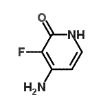 结构式 CAS# 105252-97-9, 4-氨基-3-氟-2-吡啶醇