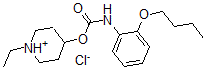 CAS#: 105383-96-8， (1-Ethylpiperidin-1-Ium-4-Yl) N-(2-Butoxyphenyl)Carbamate Chloride