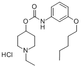 CAS#: 105405-71-8， (1-Ethylpiperidin-1-Ium-4-Yl) N-(3-Pentoxyphenyl)Carbamate Chloride