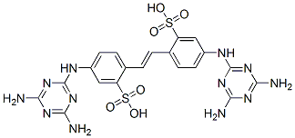 CAS#: 10586-07-9， 4,4'-Bis[(4,6-Diamino-1,3,5-Triazin-2-Yl)Amino]Stilbene-2,2'-Disulphonic Acid