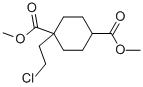structure of CAS# 106004-06-2, 1-(2-Chloroethyl)-1,4-Cyclohexanedicarboxylic Acid 1,4-Dimethyl Ester;1,4-Cyclohexanedicarboxylic Acid, 1-(2-Chloroethyl)-, 1,4-Dimethyl Ester;1-(2-CHLOROETHYL)CYCLOHEXANE-1,4-DICARBOXYLIC ACID DIMETHYL ESTER;Dimethyl 1-(2-Chloroethyl)Cyclohexane-1,4-Dicarboxylate
