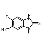 CAS#: 106039-71-8， 5-Fluoro-6-Methyl-1,3-Dihydro-2H-Benzimidazole-2-Thione