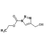CAS#: 106134-75-2， Ethyl 4-(Hydroxymethyl)-1H-1,2,3-Triazole-1-Carboxylate