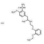 CAS#: 106463-19-8， 5-(2-{[2-(2-Ethoxyphenoxy)Ethyl]Amino}Propyl)-2-Methoxybenzenesulfonamide Hydrochloride (1:1)
