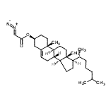 CAS#: 106471-96-9， (3beta)-Cholest-5-En-3-Yl Diazoacetate