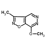 CAS#: 106584-77-4， 7-Methoxy-3-Methyl[1,2]Oxazolo[4,5-d]Pyridazine