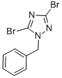 structure of CAS# 106724-85-0, 1-Benzyl-3,5-Dibromo-1,2,4-Triazole;1-(Benzyl)-3,5-Dibromo-1,2,4-Triazole;11N-763;Bionet2_000618