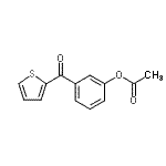 CAS#: 106882-29-5， 3-(2-Thienylcarbonyl)Phenyl Acetate