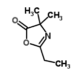 CAS#: 106897-29-4， 2-Ethyl-4,4-Dimethyl-1,3-Oxazol-5(4H)-One