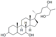 CAS#: 107088-81-3， Cholestane-3,7,24,26-tetrol
