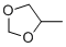 structure of CAS# 1072-47-5, 4-Methyl-1,3-Dioxolane;449512_Aldrich;1,3-Dioxolane, 4-Methyl-