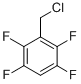 structure of CAS# 107267-44-7, 2,3,5,6-Tetrafluorobenzyl Chloride;3-(Chloromethyl)-1,2,4,5-Tetrafluoro-Benzene;T189;2,3,5,6-Tetrafluorobenzyl Chloride