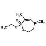 CAS#: 107345-45-9， 2-Ethoxy-3-Methyl-5-Methylene-2,5,6,7-Tetrahydro-1,2-Oxaphosphepine 2-Oxide