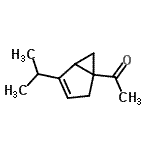 CAS#: 107844-06-4， 1-(4-Isopropylbicyclo[3.1.0]Hex-3-En-1-Yl)Ethanone