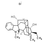 CAS#: 107870-71-3， (17R,21alpha)-17,21-Dihydroxy-4-(2-propenyl)ajmalanium bromide