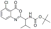 CAS#: 108562-43-2， Tert-Butyl N-[(1S)-1-(5-Chloro-4-Oxo-3,1-Benzoxazin-2-Yl)-2-Methylpropyl]Carbamate