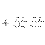 CAS#: 108641-45-8， 3,5-Dimethyl-4-Morpholinecarboximidamide Sulfate (2:1)