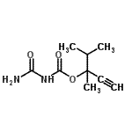 CAS#: 109096-76-6， 3,4-Dimethyl-1-Pentyn-3-Yl Carbamoylcarbamate