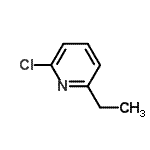 structure of CAS# 109201-46-9, 2-Chloro-6-Ethylpyridine;2-chloro-6-ethylpyridine