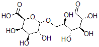 CAS#: 109280-58-2， (2S,3R,4S,5R,6S)-3,4,5-Trihydroxy-6-[(2R,3R,4S,5R)-2,3,4,5-Tetrahydroxy-6-Oxohexoxy]Oxane-2-Carboxylic Acid