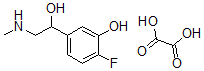 CAS#: 109672-73-3， 2-Fluoro-5-(1-Hydroxy-2-Methylaminoethyl)Phenol oxalate