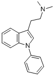 CAS#: 109692-21-9， N,N-Dimethyl-2-(1-Phenylindol-3-Yl)Ethanamine