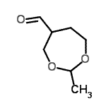CAS#: 109991-75-5， 2-Methyl-1,3-Dioxepane-5-Carbaldehyde