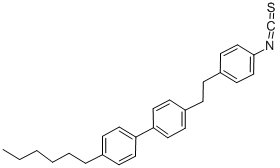 CAS#: 110499-97-3， 4-Hexyl-4'-[2-(4-Isothiocyanatophenyl)Ethyl]-1,1'-Biphenyl